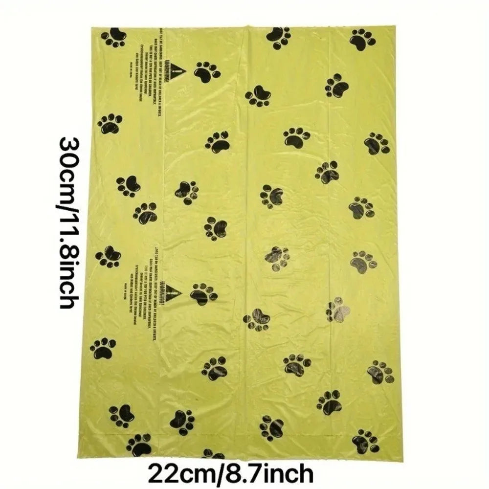 Biodegradable Pet Waste Bags With Dispenser Scented And Leakproof