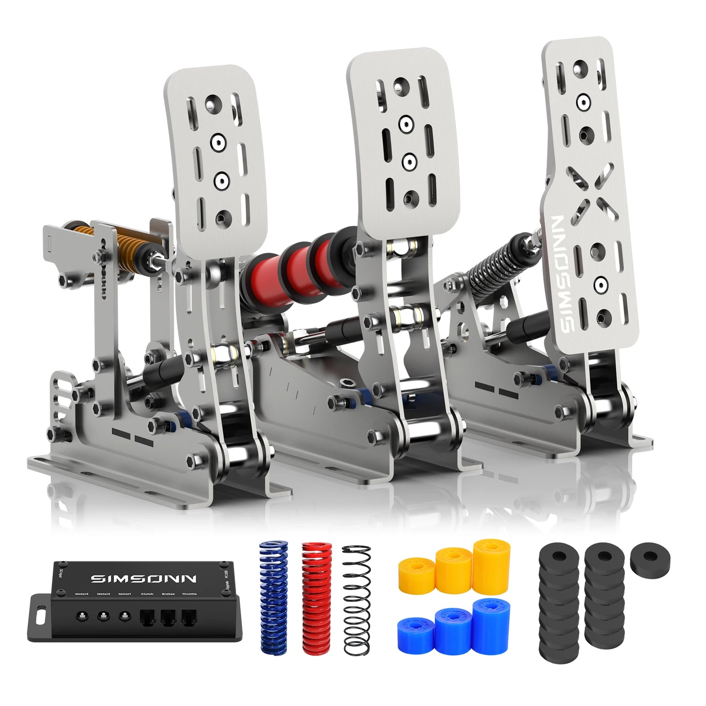 SIMSONN Plus X Sim Racing Pedals PC USB 3.0 Vibration