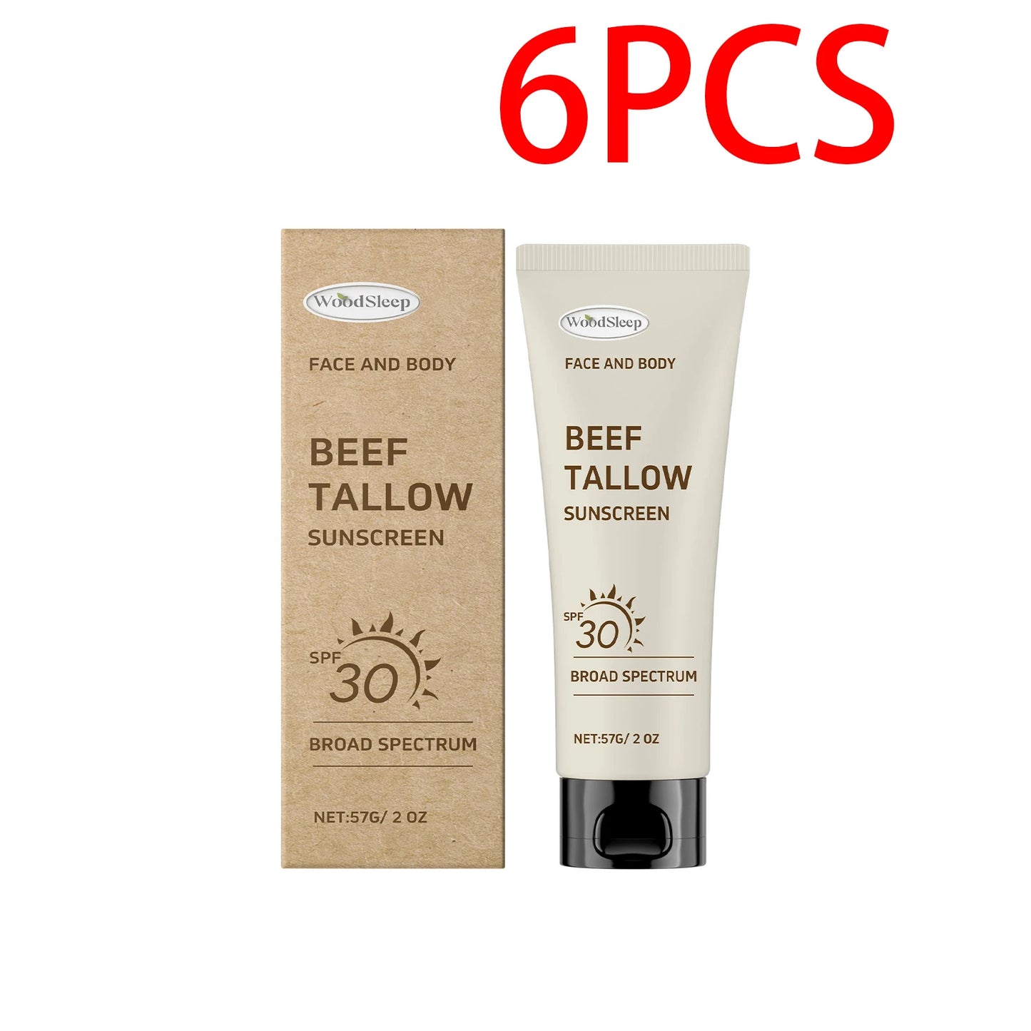 Woodsleep Tallow SPF30 Sunscreen For Outdoor Broad Protection