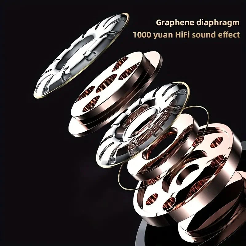 GREATWALL Wireless Earphones TWS Stereo Headsets With Microphone