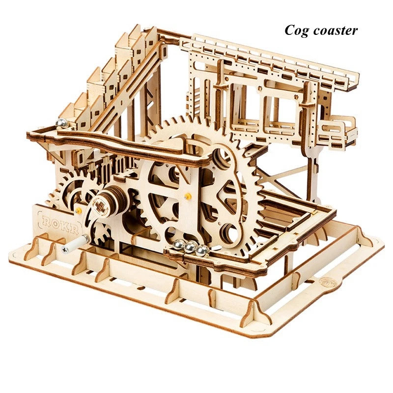 Robotime Night City Marble Run Set 3D Wooden Puzzle