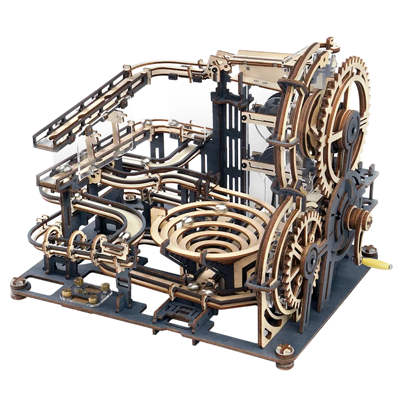 Robotime Night City Marble Run Set 3D Wooden Puzzle