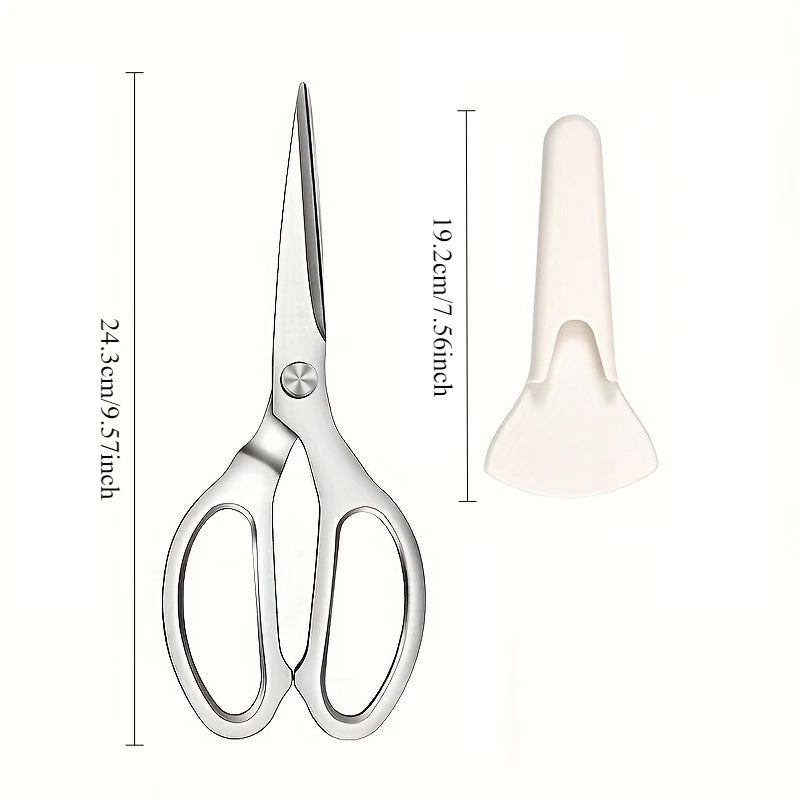 Stainless Steel Kitchen Scissors Multifunctional Household Shears For Meat Poultry