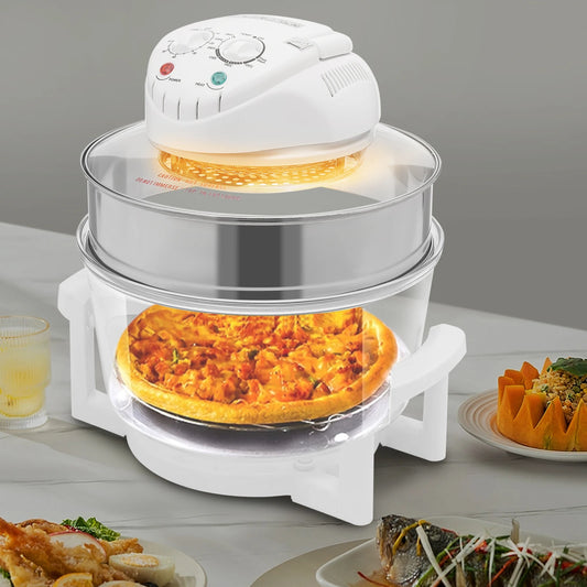 Visual Air Fryer 110V 1200-1400W 360 Degree Hot Air Circulation
