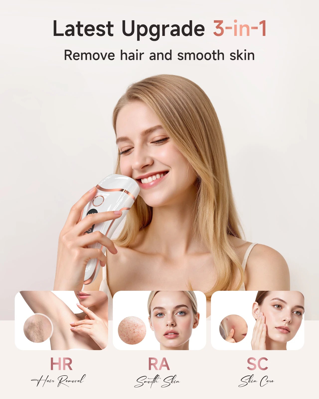 JOOYEE IPL Hair Removal With 9 Energy Levels For Body