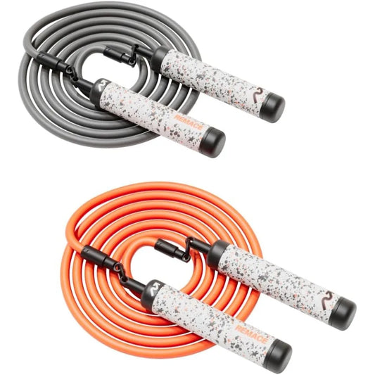 Weighted Jump Rope Set With Quarter Pound And Half Pound Weights Two Ropes