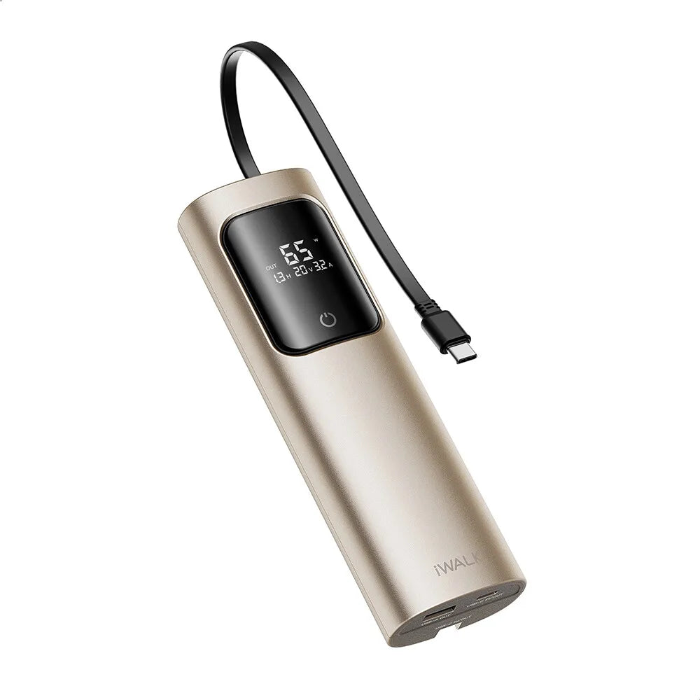iWALK 20000mAh 65W Laptop Power Bank With USB-C Cable
