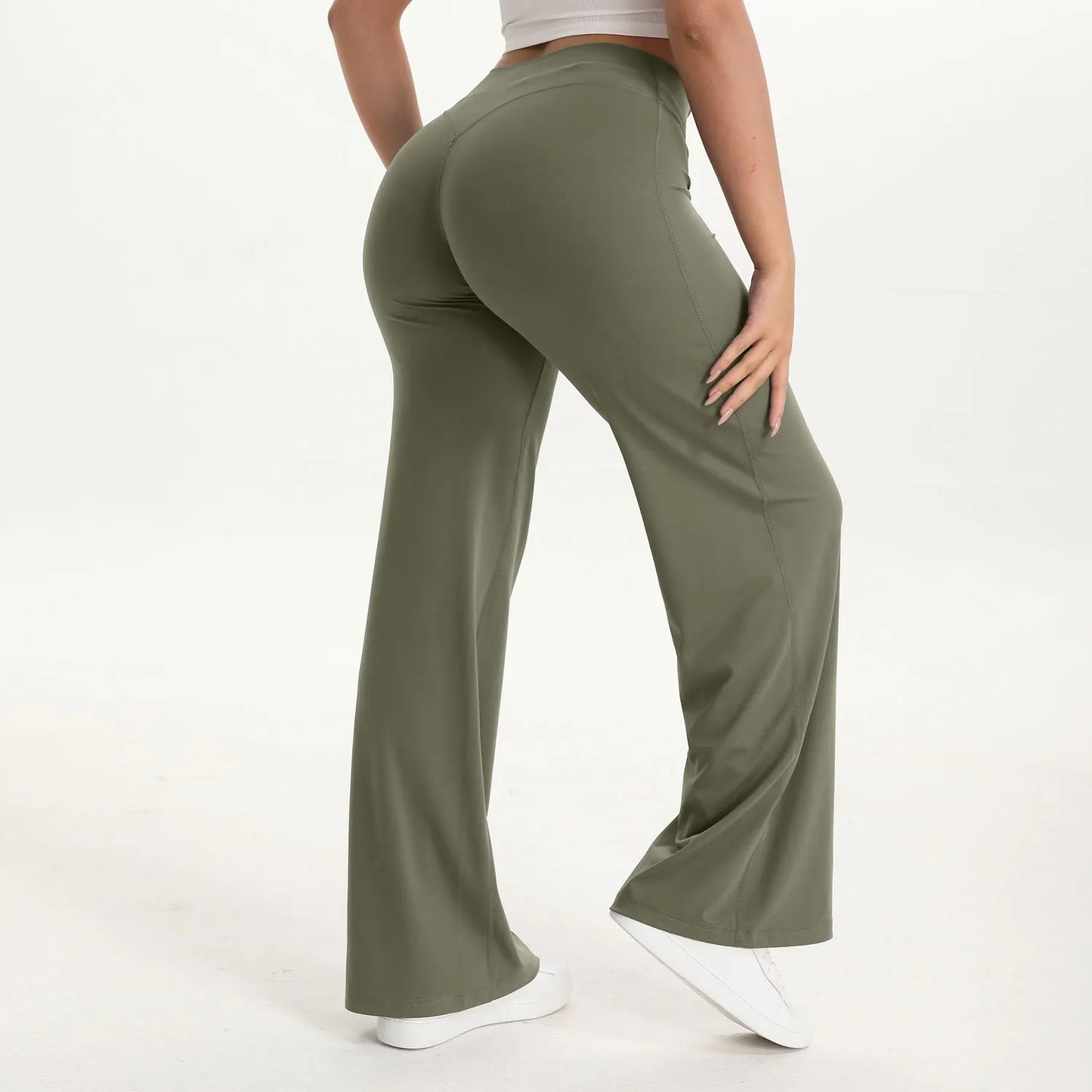 NCLAGEN SoftMotion Straight Leg Yoga Pants For Women