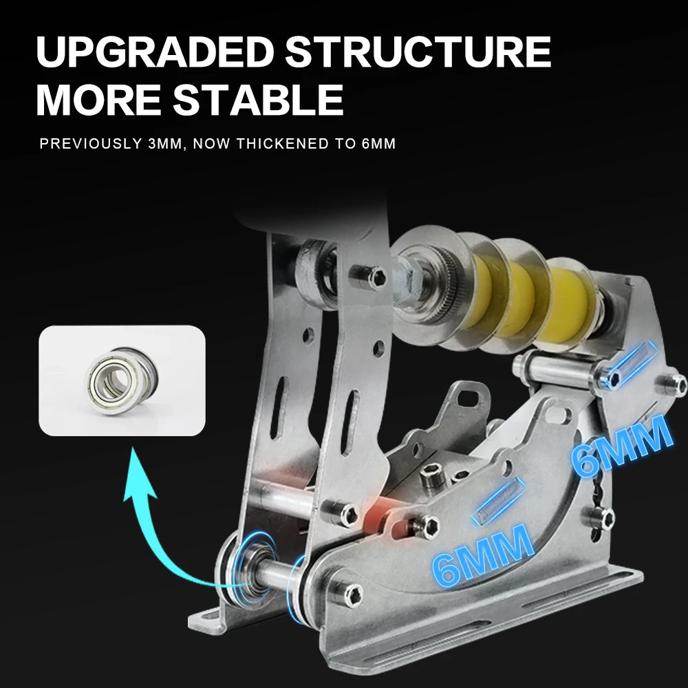 SimJack UT Pedals Sim Racing Load Cell Hydraulic Pedal