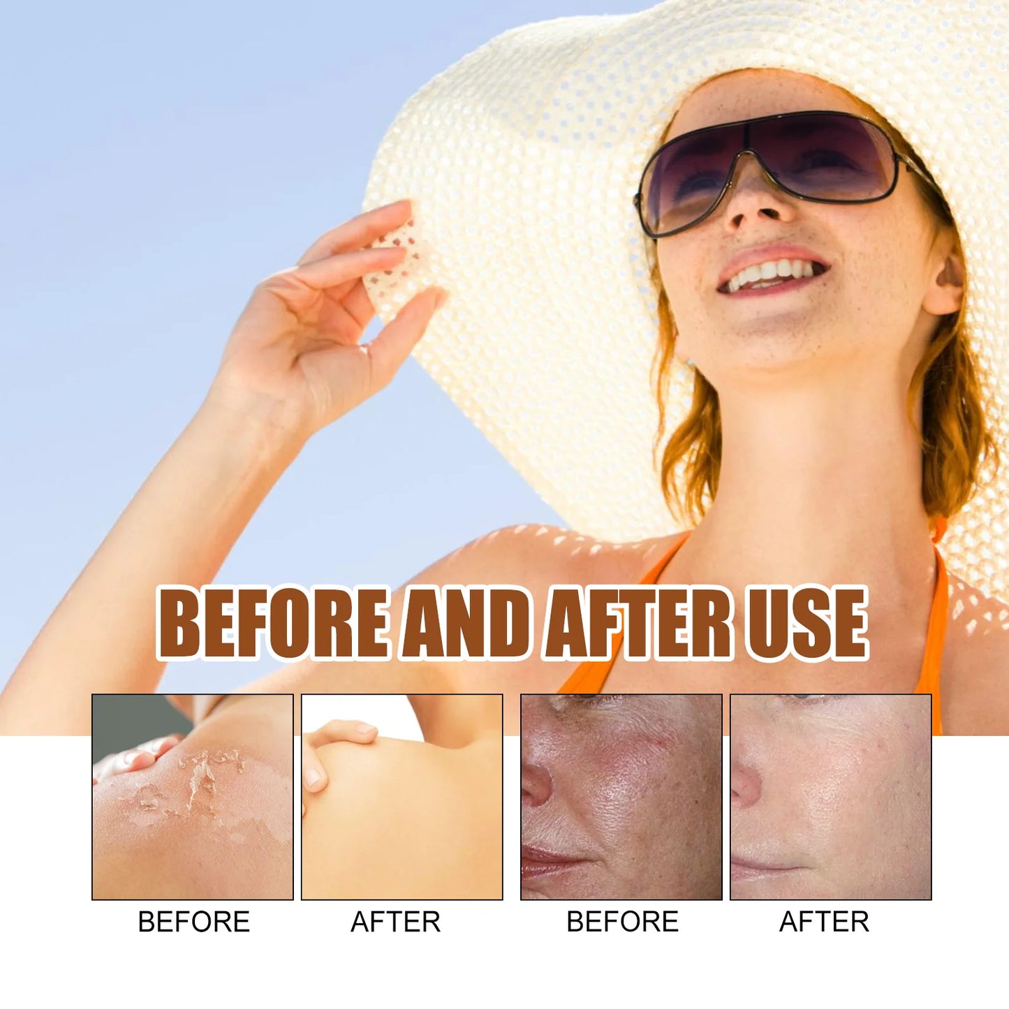 Eelhoe SPF50 Sunscreen Spray Face and Body Oil Control Waterproof