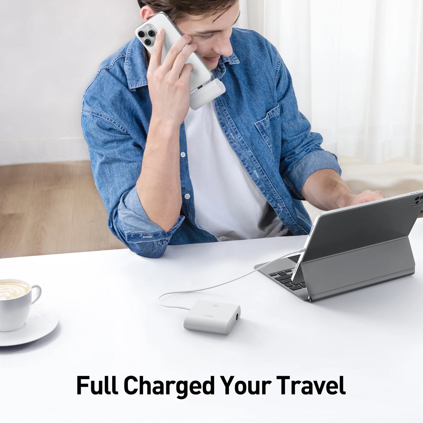 iWALK 13500mAh Power Bank 20W PD Fast Charge USB C