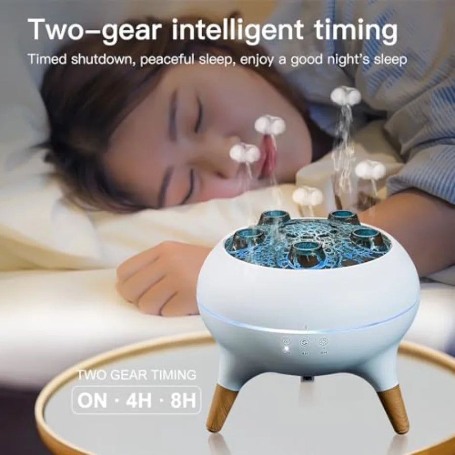 Jellyfish Ultrasonic Essential Oil Diffuser Humidifier