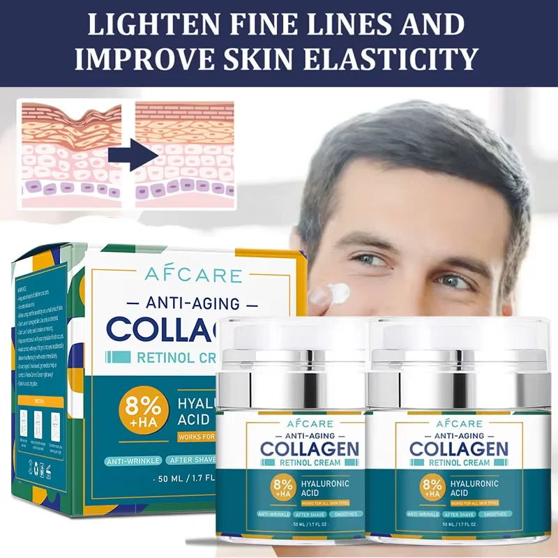 8 Percent HA Collagen Wrinkle Remover Face Cream Anti Aging