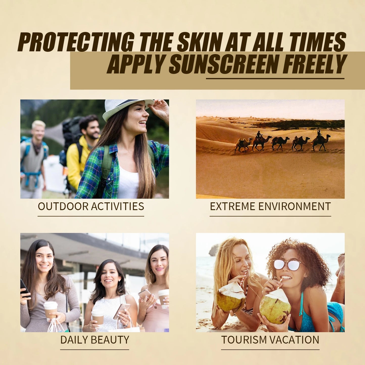 Ouhoe SPF 50 Face Sunscreen Probiotic Rice Brightening Cream
