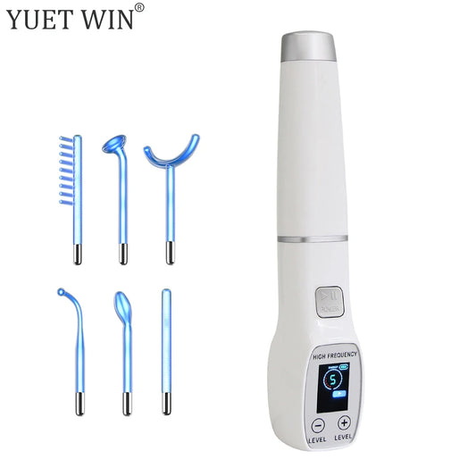 Yuet Win High Frequency Electrode Wand For Skin Rejuvenation