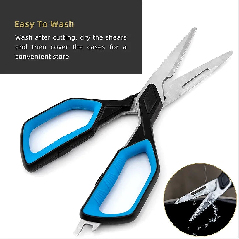Heavy Duty Stainless Steel Kitchen Shears For Utility Use