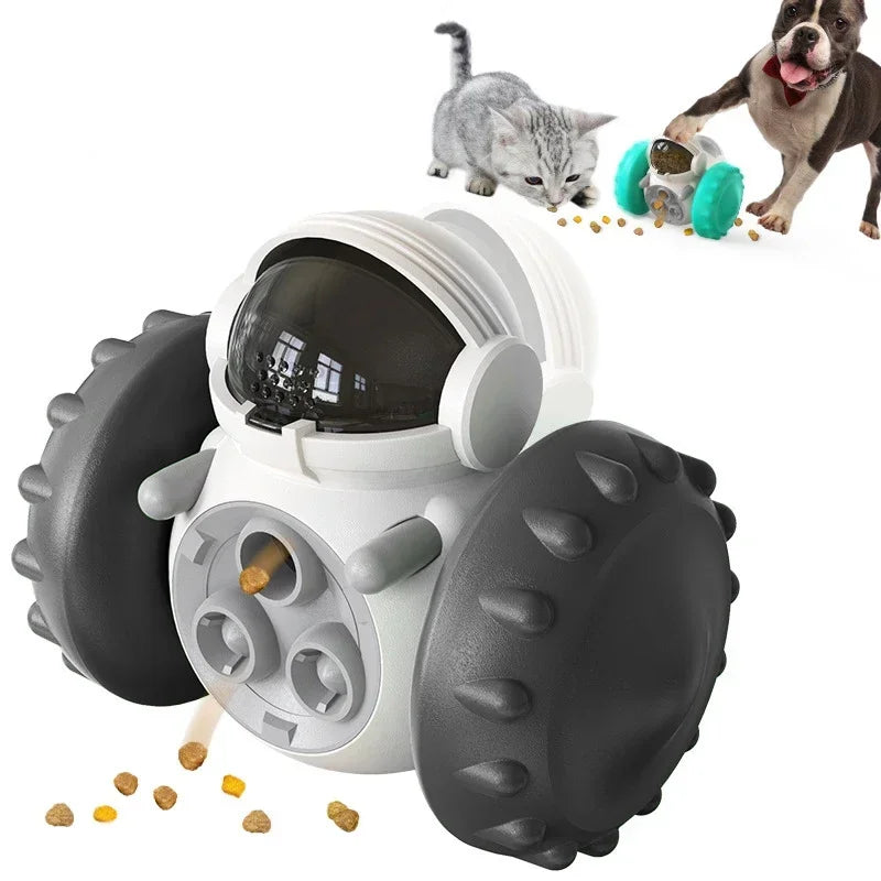 Dog Food Dispenser Puzzle Toy For Slow Feeding And Training