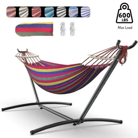 Gyroor Adjustable Stand Hammock 600lb Capacity Outdoor