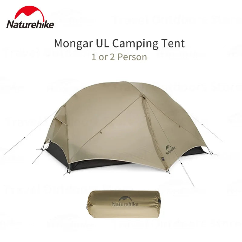 Naturehike Mongar UL Camping Tent Two Person 3 Season Waterproof