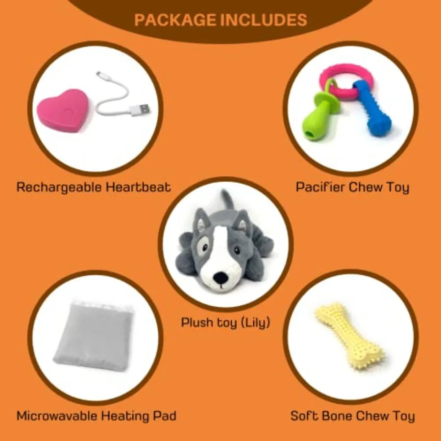 Yao Hui Huang Puppy Heartbeat Toy For Dogs Sleep Aid