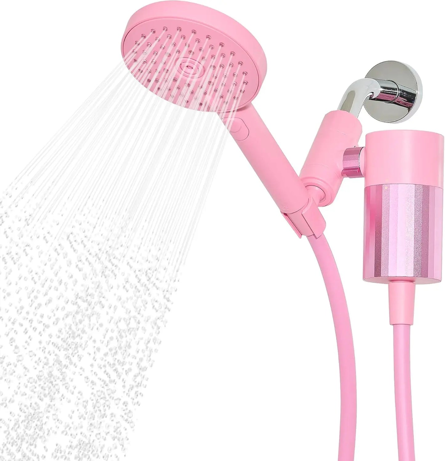 Handheld Showerhead With Filter And Three Spray Modes