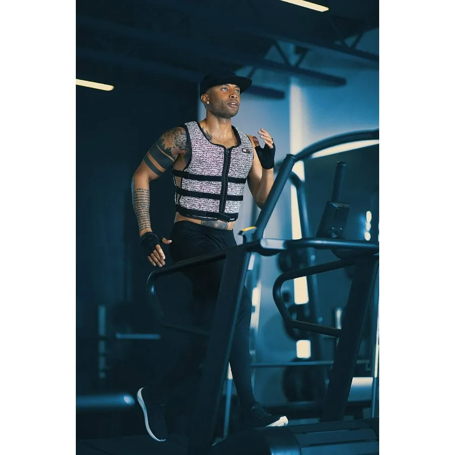 LISM Super Slim Air Flow Weighted Vest 8lbs For Men And Women