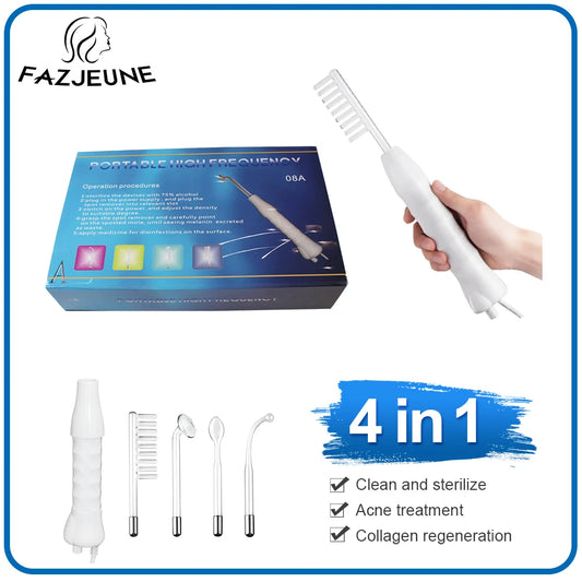FAZJEUNE Electrotherapy Wand High Frequency Skin Tightening Acne