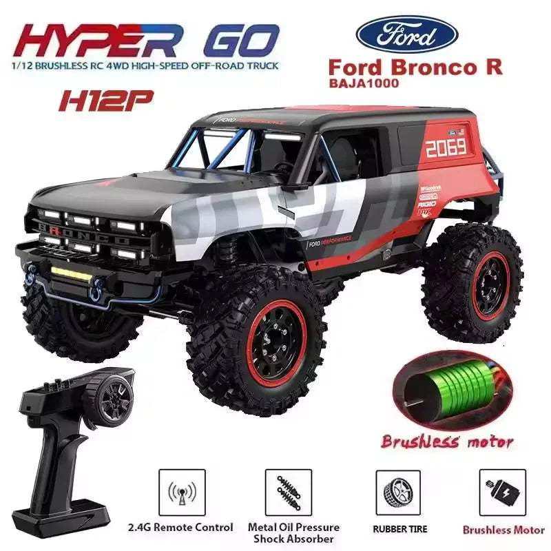 BEYONDSKY H12P Brushless RC Car Four Wheel Drive RTR