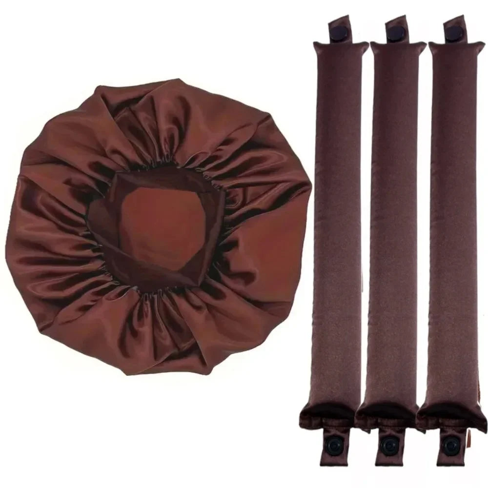 Heatless Curling Rod Headband For Overnight No-Heat Hair Rollers