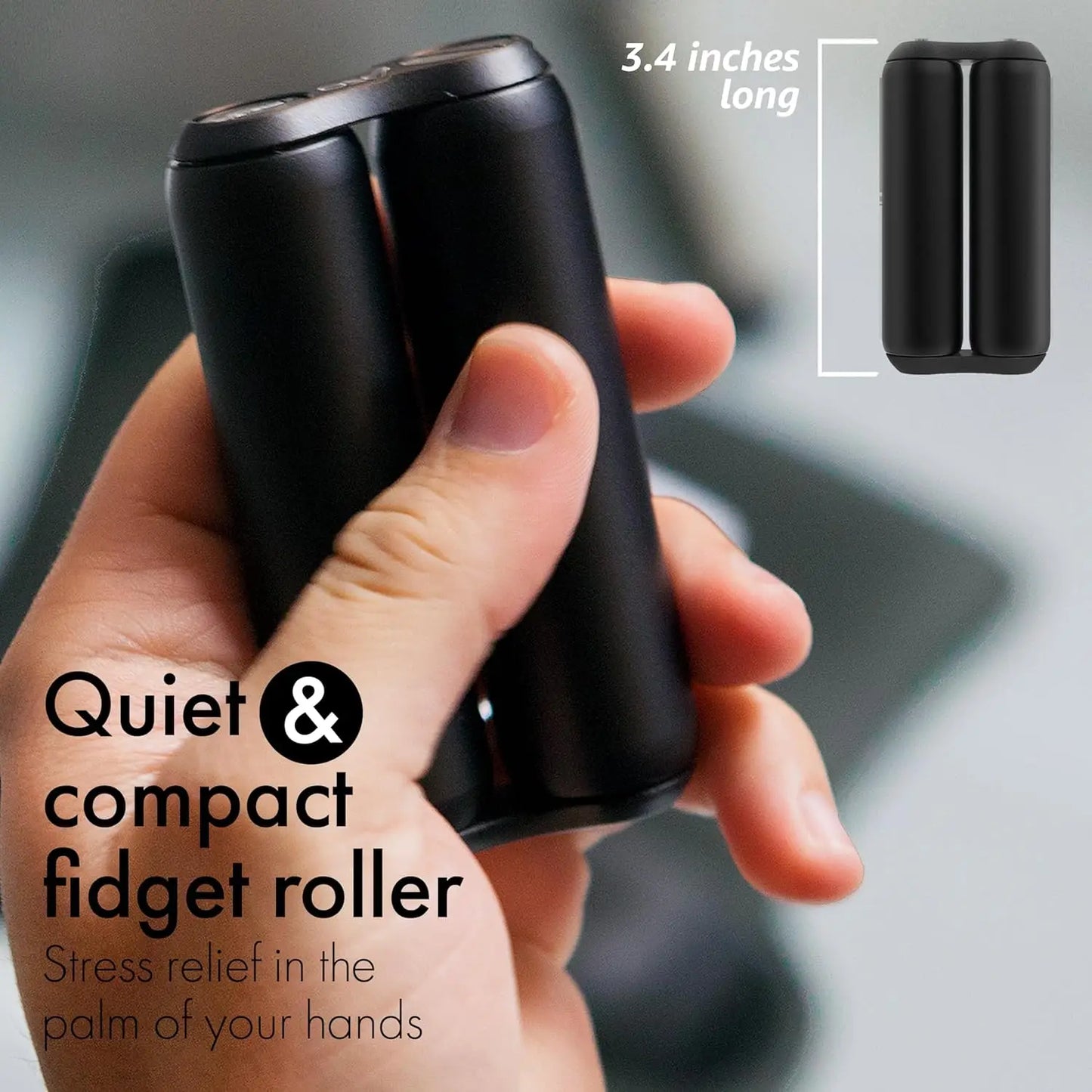 Handheld Aluminum Fidget Toy For Adults Stress Relief And Focus