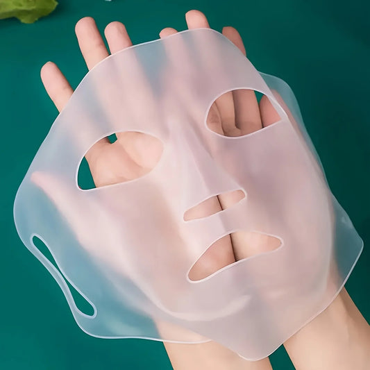 3D Silicone Mask Holder Reusable Facial Moisturizing Tool
