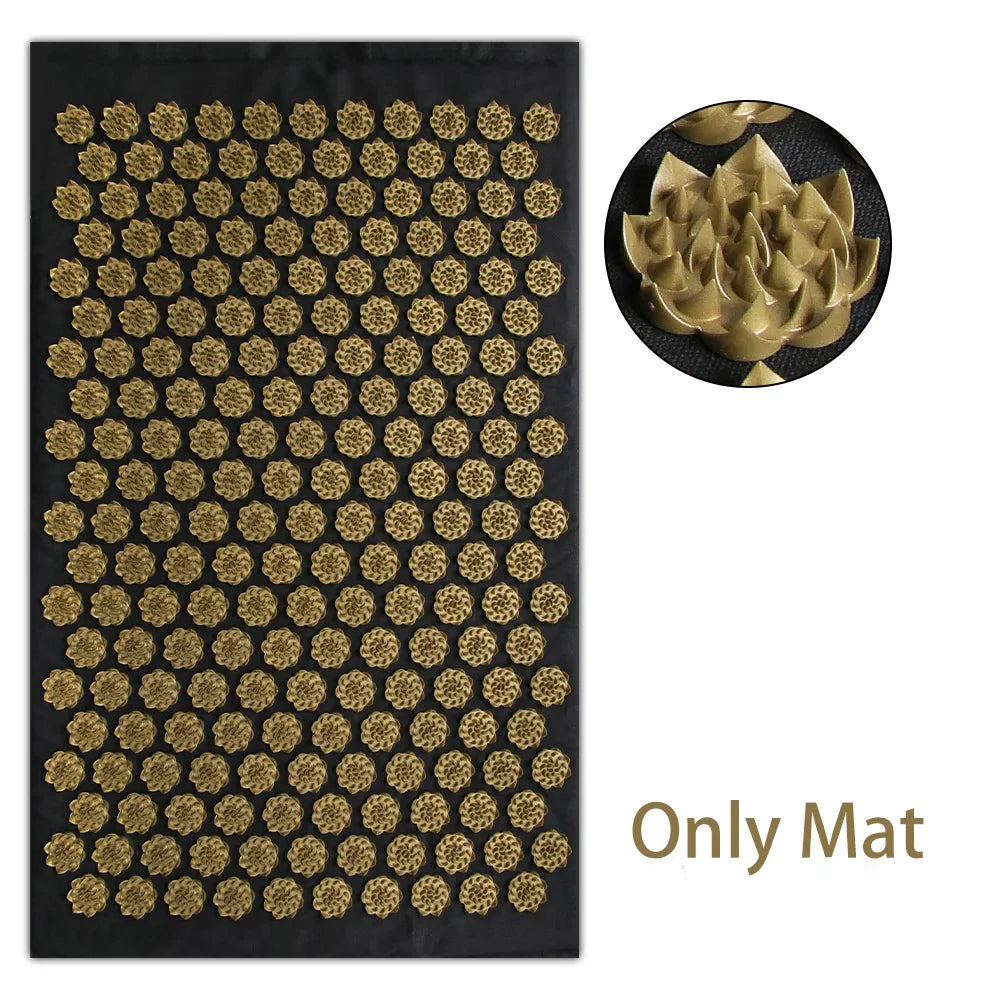 MARFLY Pranamat Eco Lotus Spike Mat Acupressure Cushion