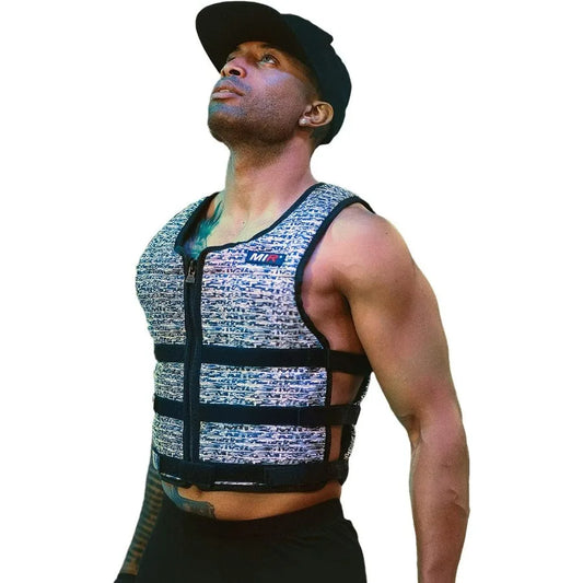 LISM Super Slim Air Flow Weighted Vest 8lbs For Men And Women