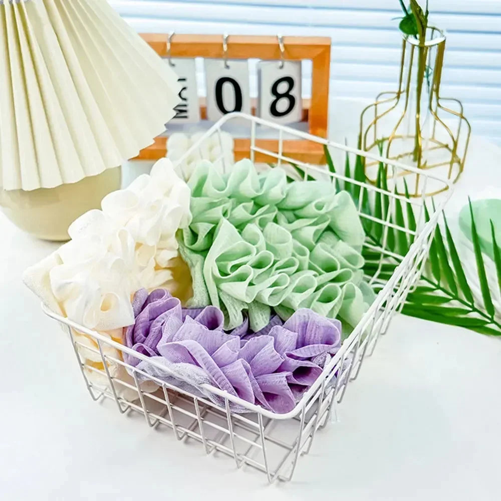 2-In-1 Bath Towel Sponge Double Sided Exfoliating Loofah