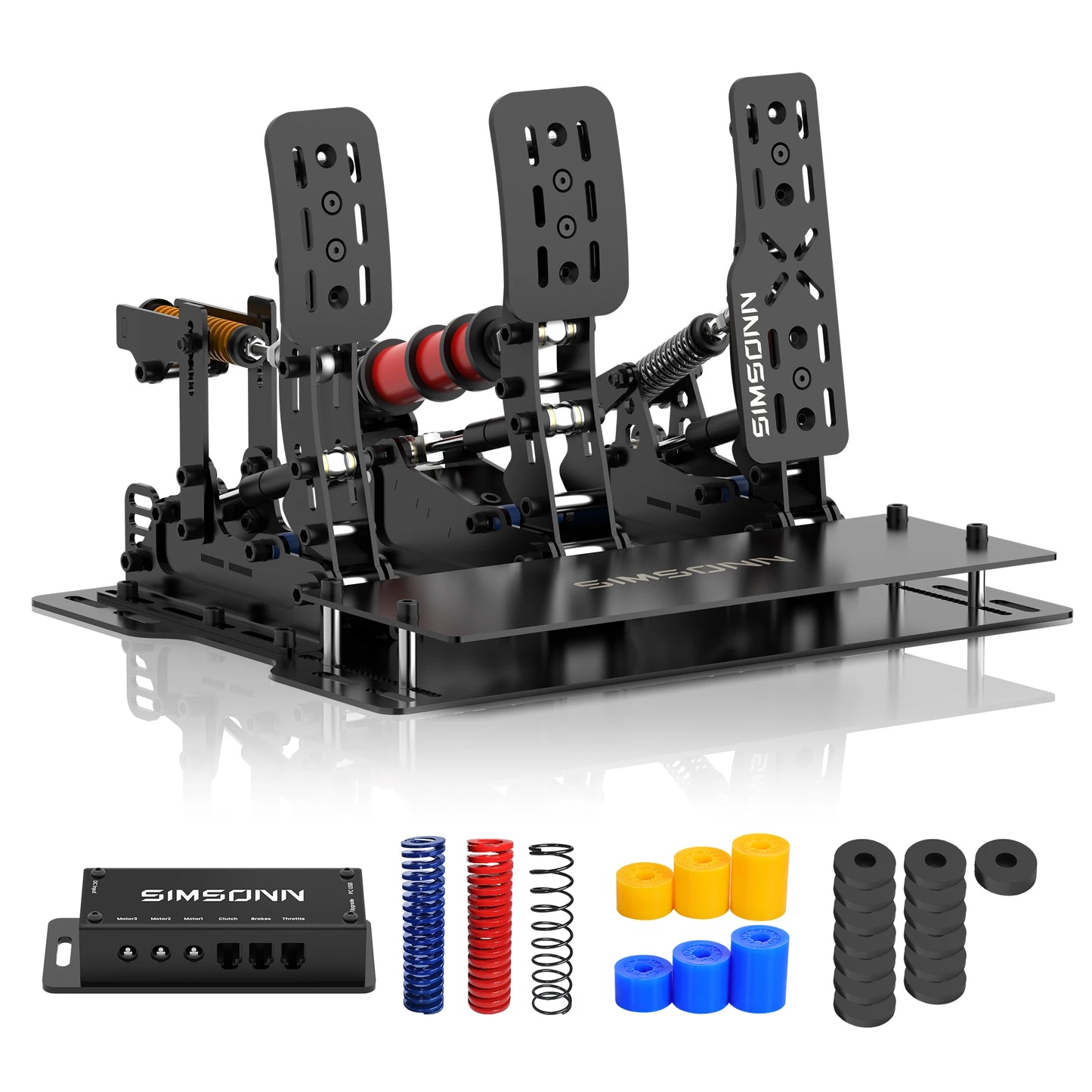 SIMSONN Plus X Sim Racing Pedals PC USB 3.0 Vibration