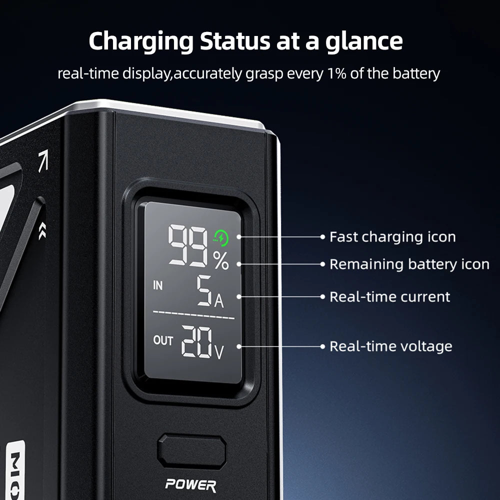 Movespeed Z70 Pro 100W Power Bank 70000mAh External Battery