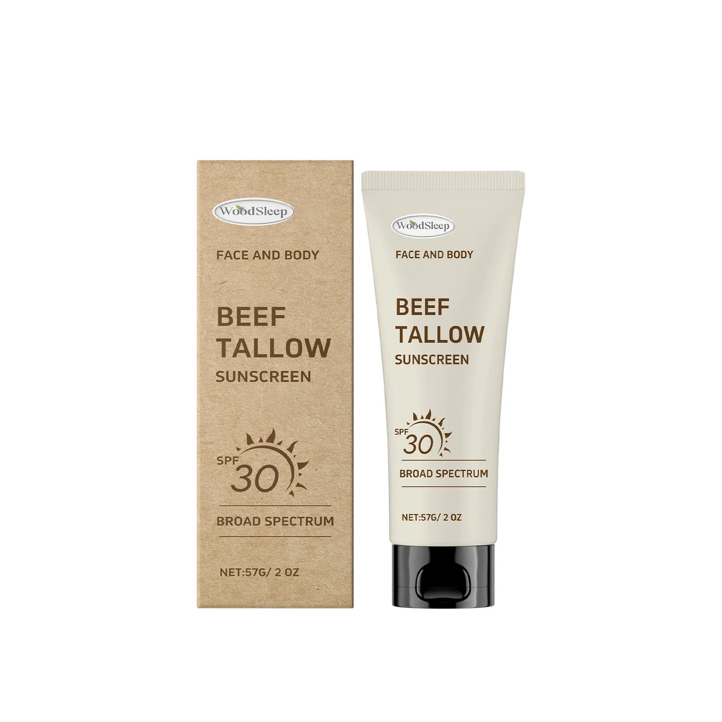 Woodsleep Tallow SPF30 Sunscreen For Outdoor Broad Protection