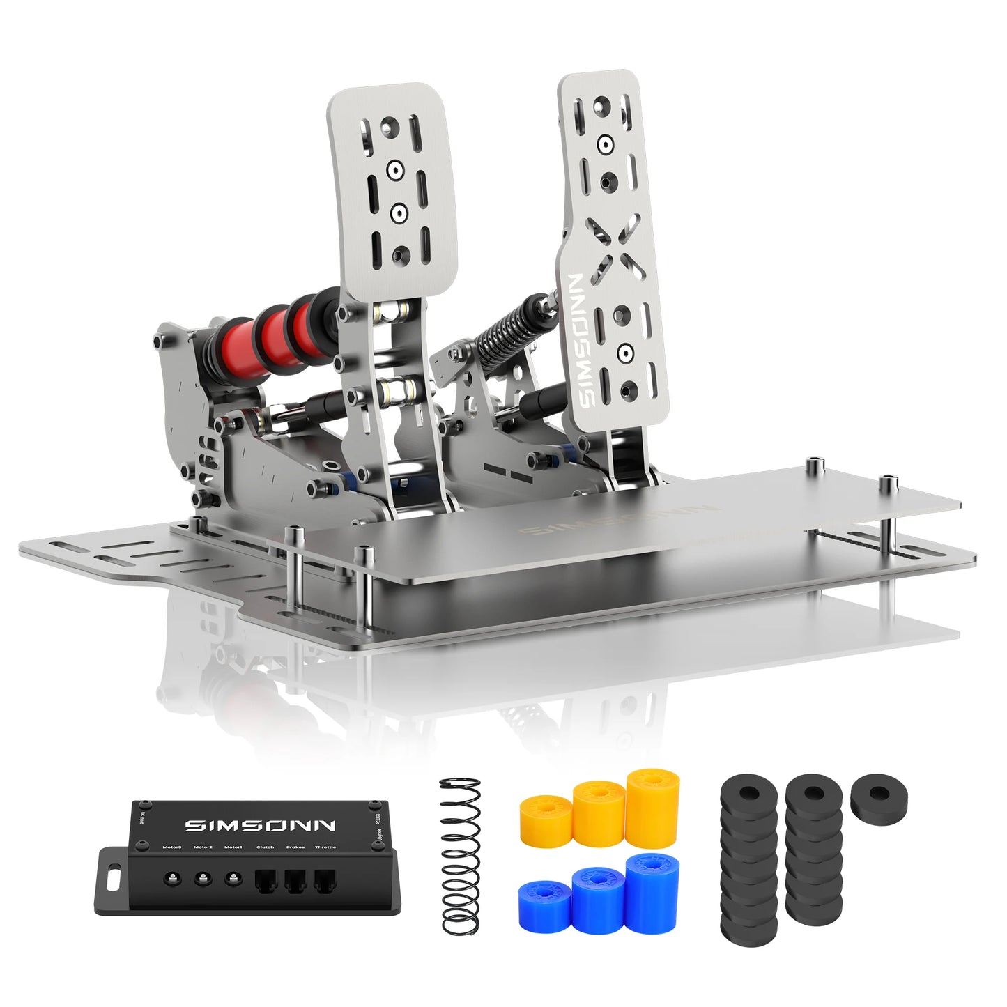 SIMSONN Plus X Sim Racing Pedals PC USB 3.0 Vibration