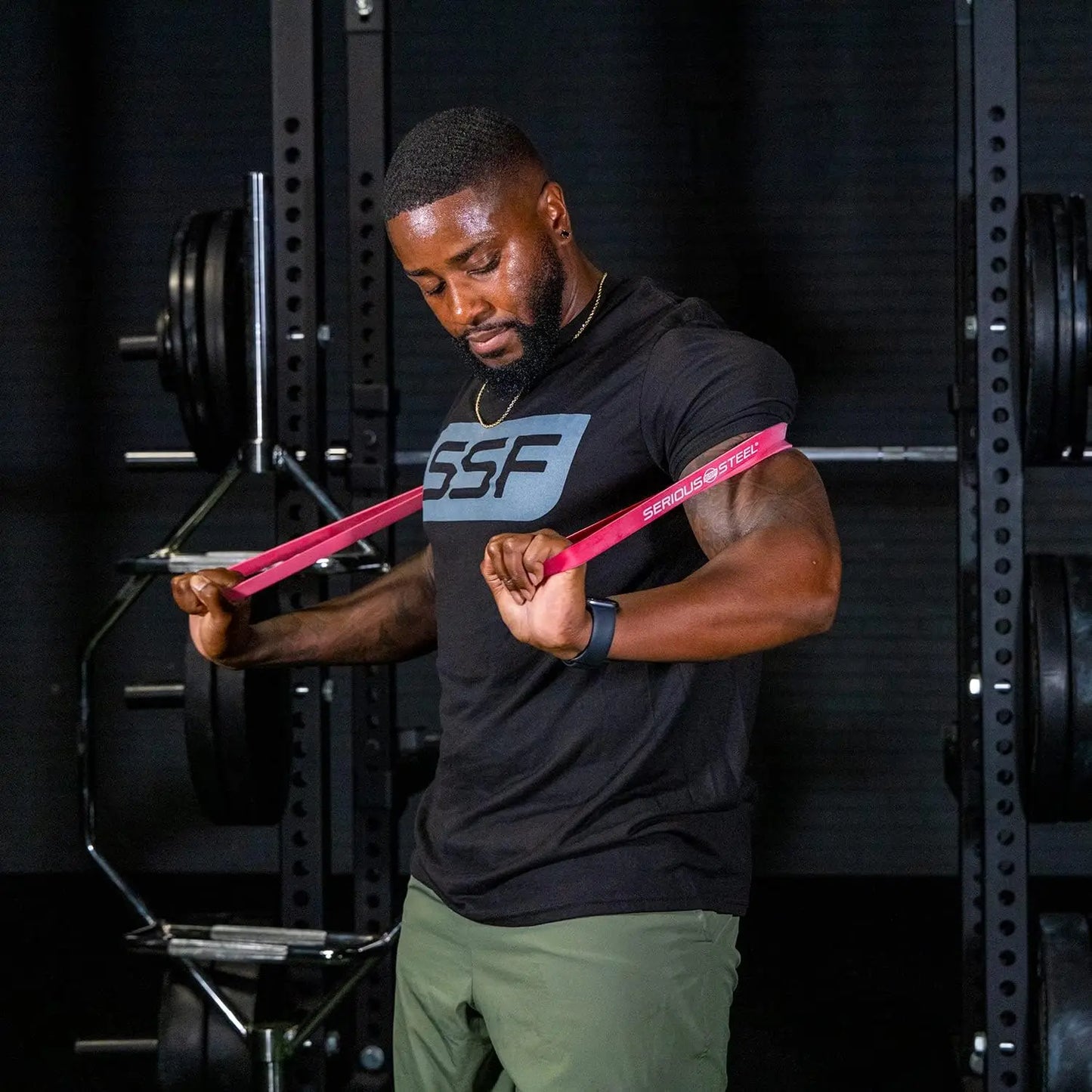 Portable Resistance Training Bands Set For Home Gym Workouts
