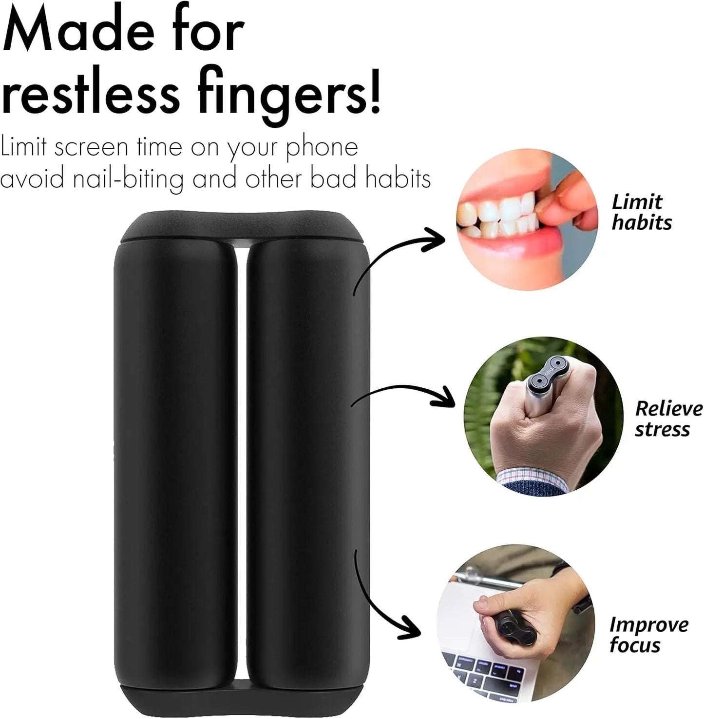 Handheld Aluminum Fidget Toy For Adults Stress Relief And Focus