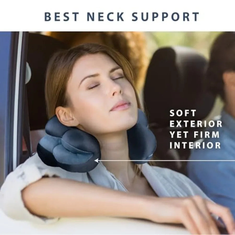 Donut Travel Neck Pillow Microbead Comfort