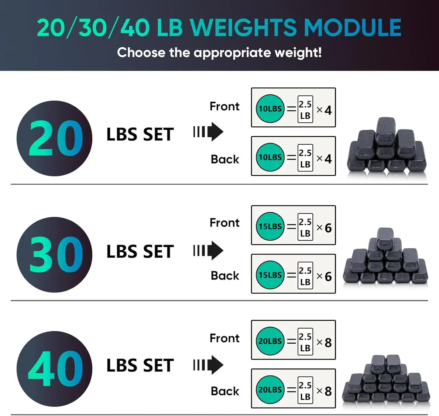Adjustable Weighted Vest 20lb 30lb 40lb For Strength Training