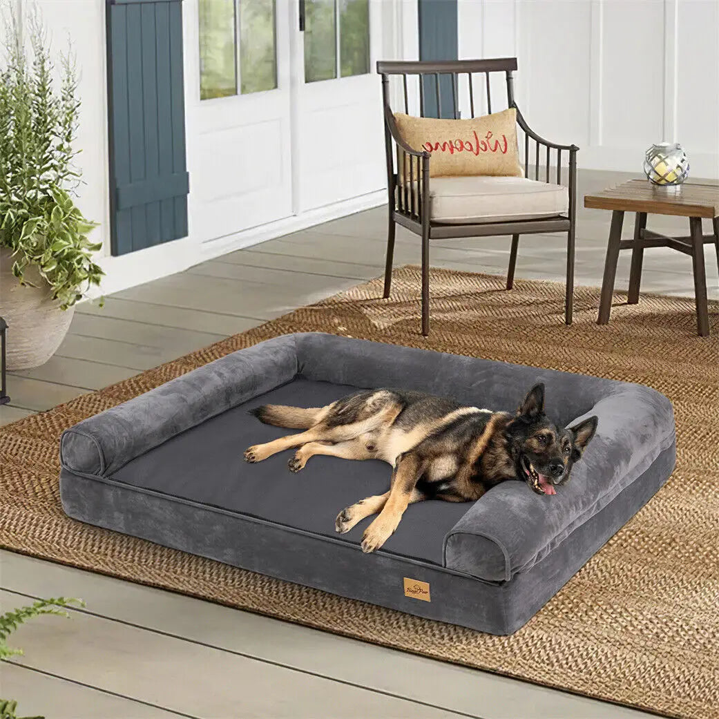 BINGOPAW Orthopedic Dog Bed with Removable Washable Cover