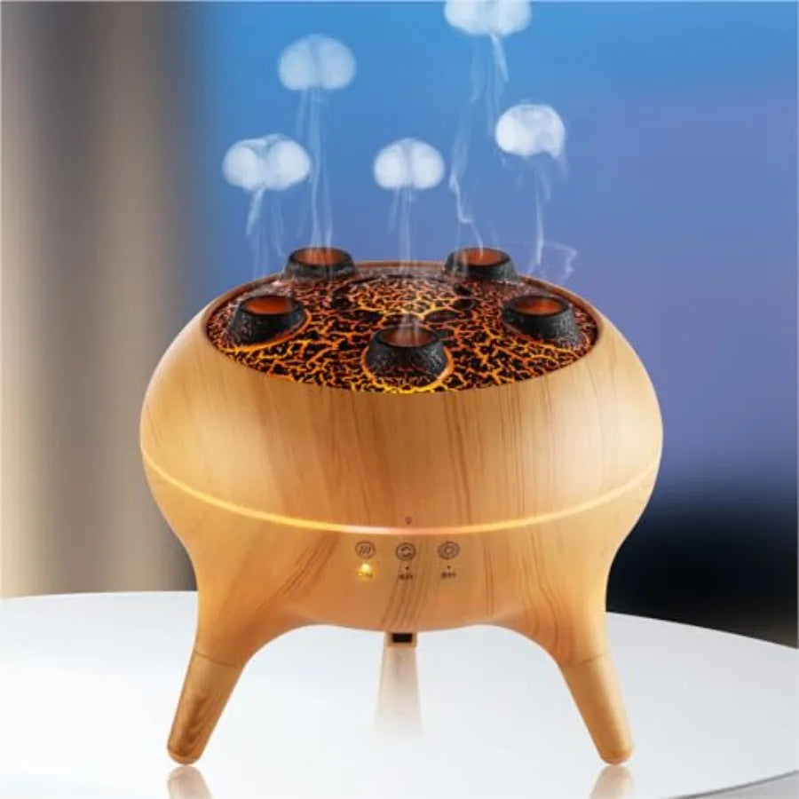 Jellyfish Ultrasonic Essential Oil Diffuser Humidifier