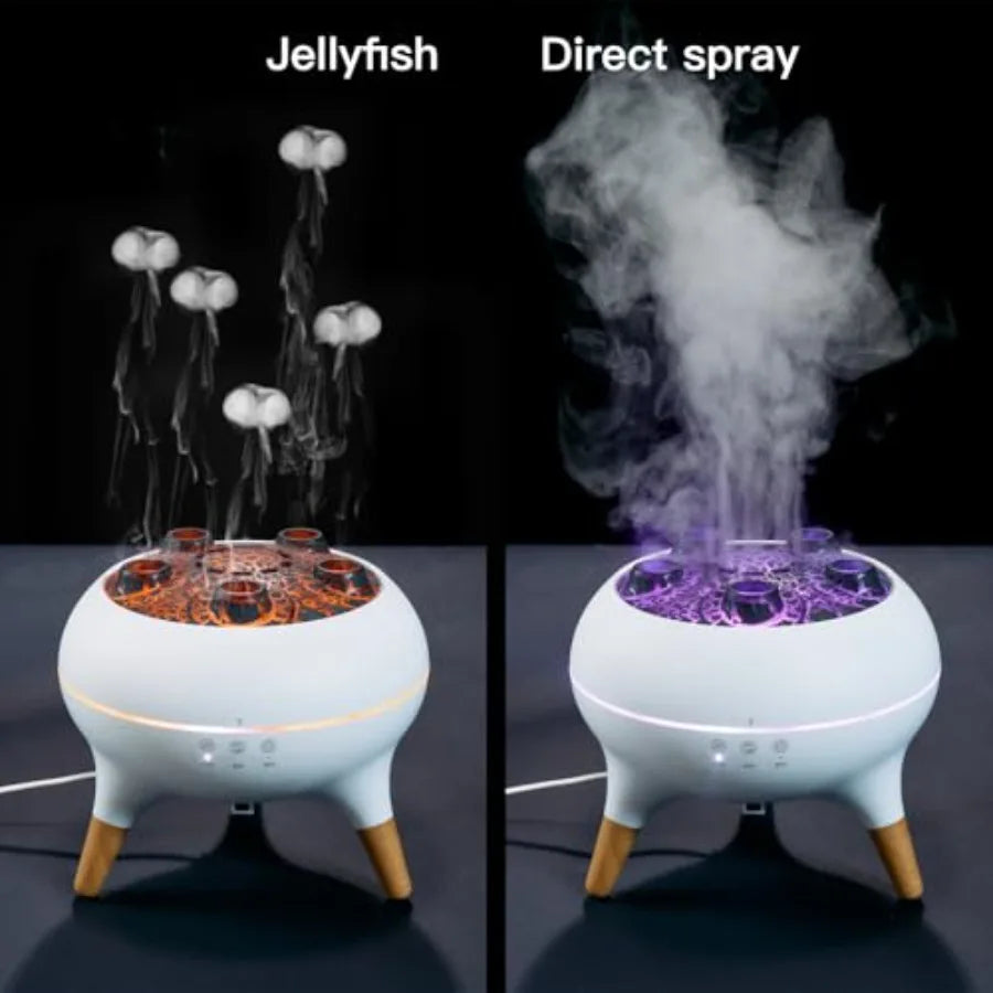 Jellyfish Ultrasonic Essential Oil Diffuser Humidifier