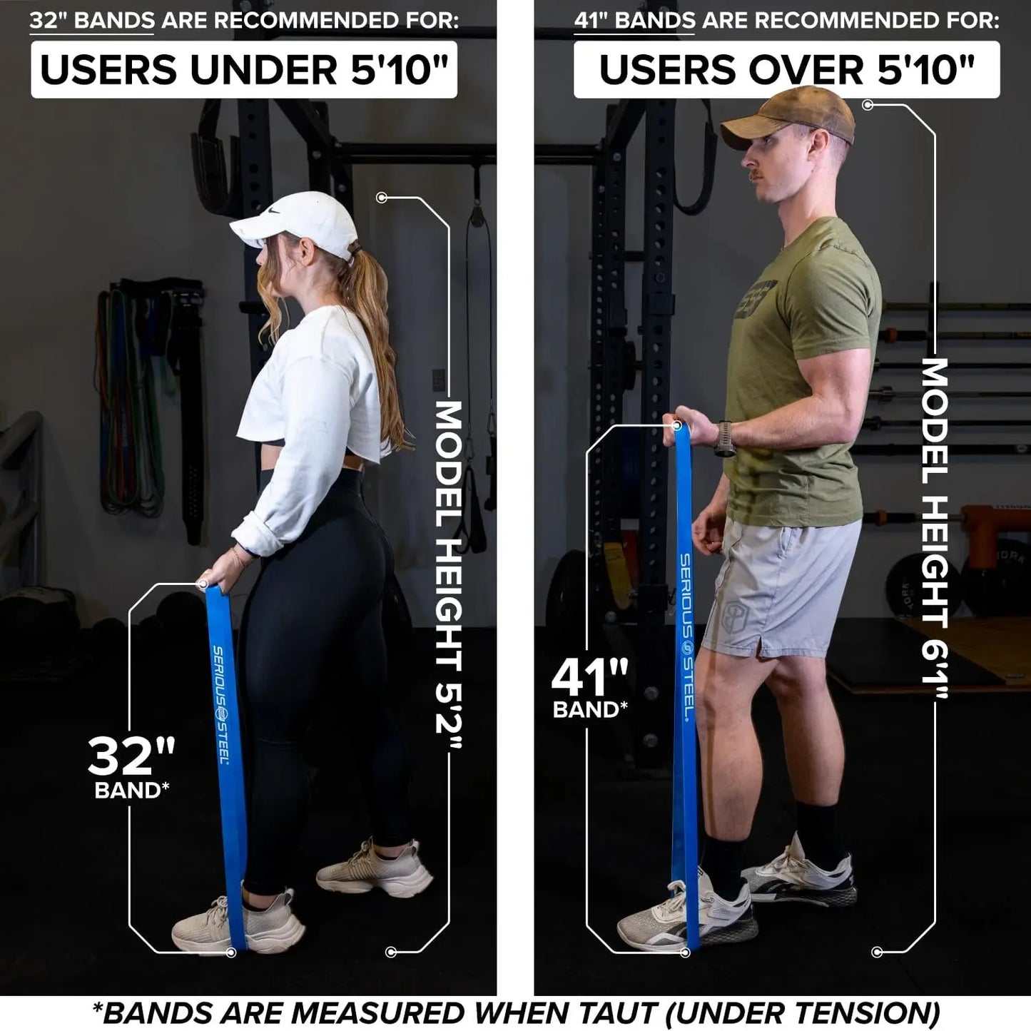 Portable Resistance Training Bands Set For Home Gym Workouts