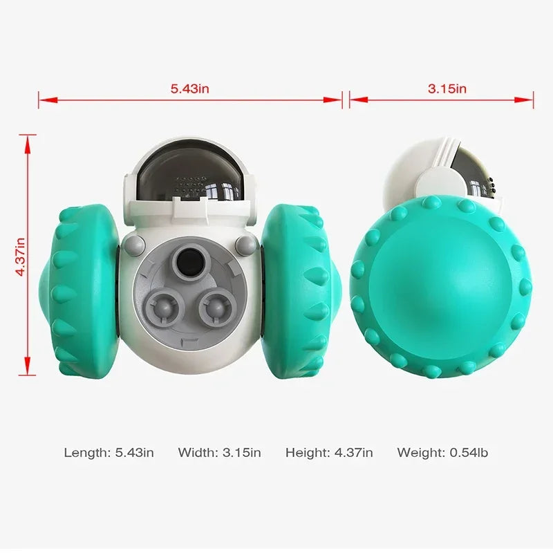 Dog Food Dispenser Puzzle Toy For Slow Feeding And Training