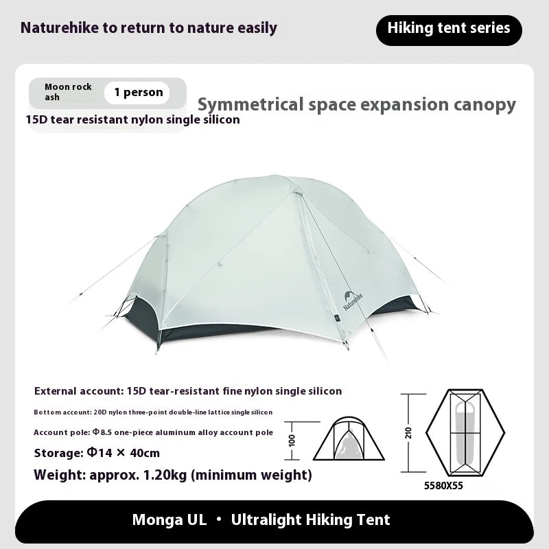 Naturehike Mongar UL Camping Tent Two Person 3 Season Waterproof