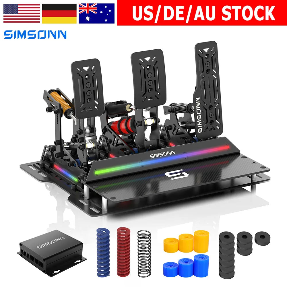 SIMSONN PRO X Ultra Sim Racing Pedals For PC Racing
