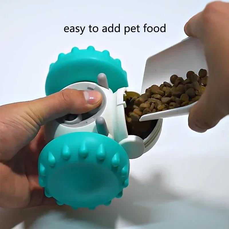 Dog Food Dispenser Puzzle Toy For Slow Feeding And Training